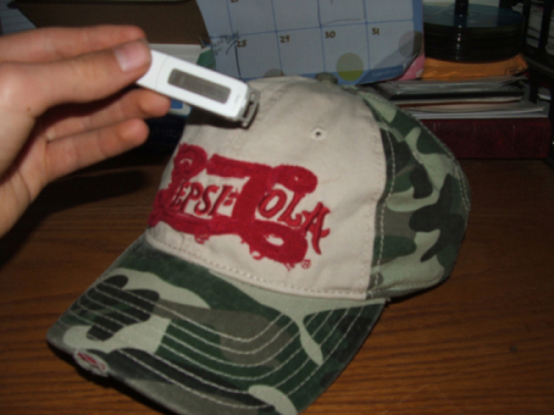 Col.Kell's favorite hat. (and his Flashdrive.)